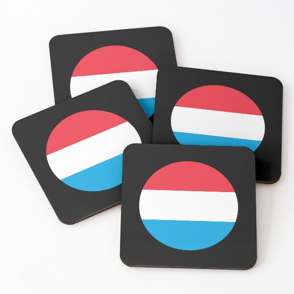 Item preview, Luxembourg Circle Flag LU designed and sold by shitpostee.