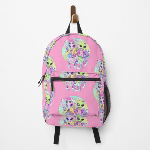 Item preview, Y2K alien besties – kawaii pastel space girls aesthetic designed and sold by StudioPeachPop.