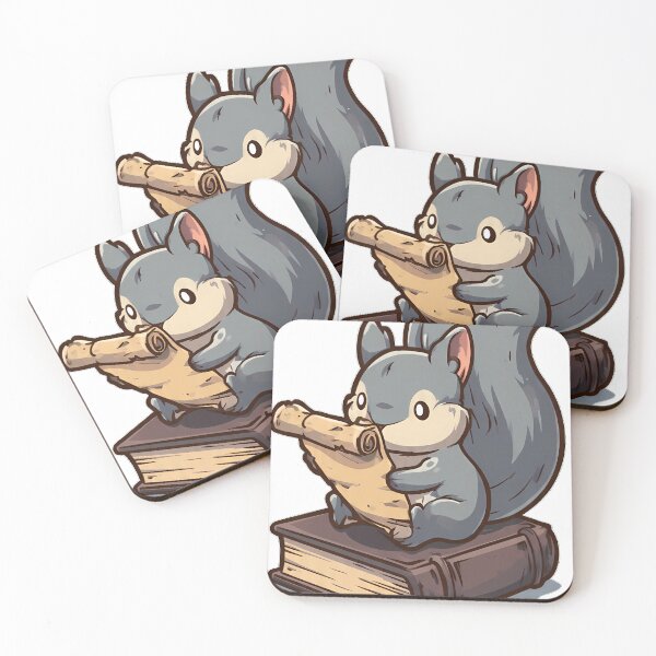 Item preview, Gothic Squirrel Scroll designed and sold by IllumeInk.