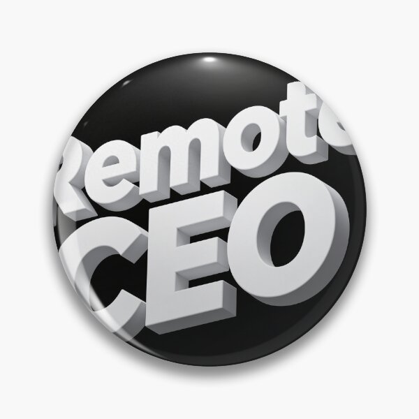 Item preview, Remote CEO Minimalist Typography designed and sold by WonderDokkan.