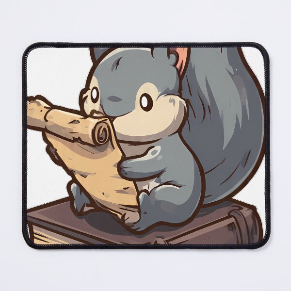 Item preview, Gothic Squirrel Scroll designed and sold by IllumeInk.