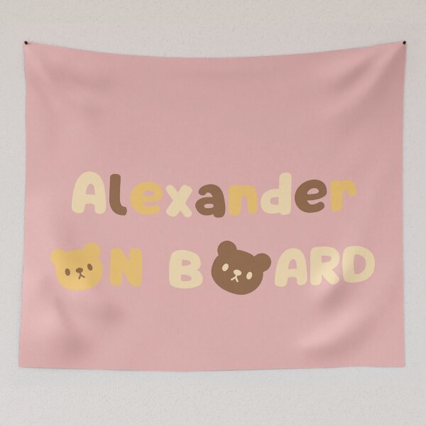 Item preview, Baby Alexander On Board designed and sold by Digit-by-C.