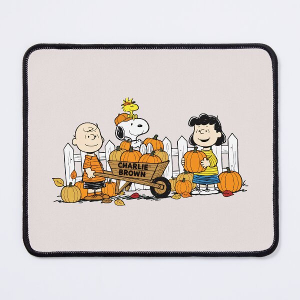 Item preview, Charlie Brown Snoopy Lucy Fall Pumpkin Patch Halloween designed and sold by LysiTHWIP.