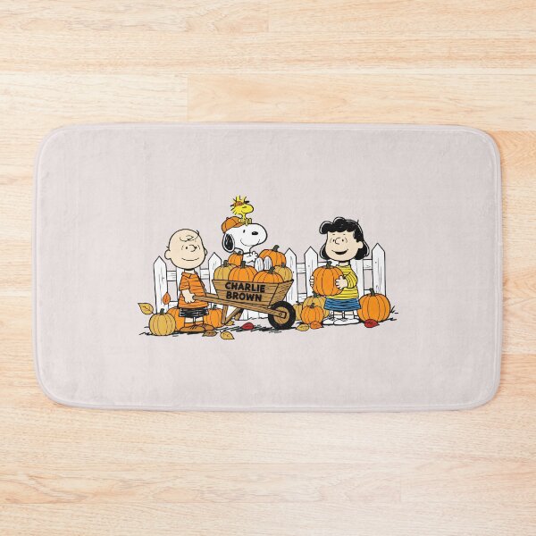 Item preview, Charlie Brown Snoopy Lucy Fall Pumpkin Patch Halloween designed and sold by LysiTHWIP.