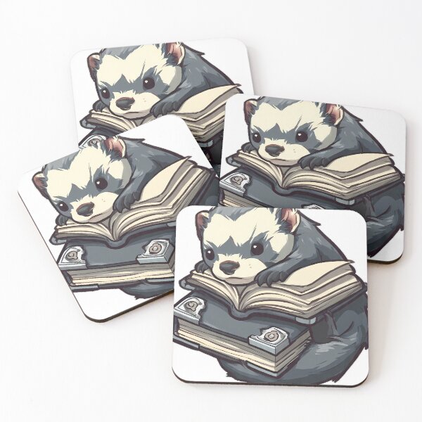 Item preview, Gothic Ferret Journal designed and sold by IllumeInk.