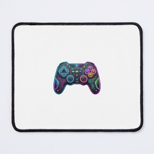 Item preview, RGB Rainbow Circuit Gaming Controller Sticker designed and sold by UrbanVoid Studio.