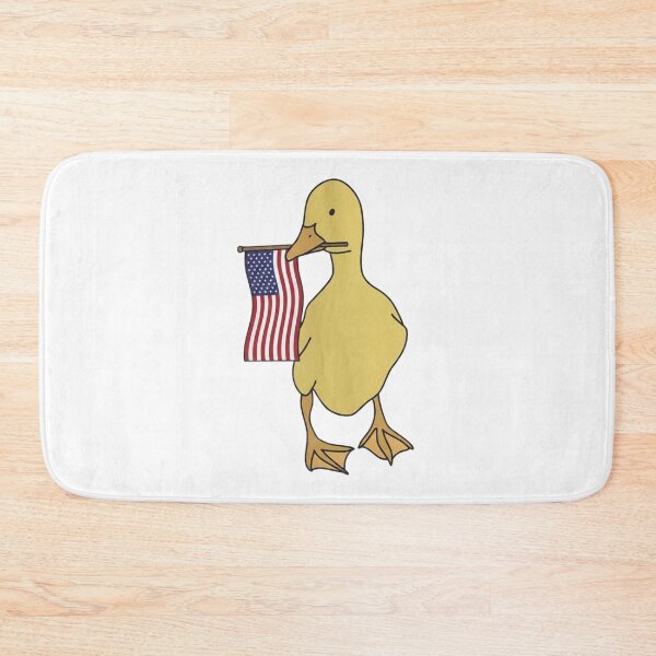 Item preview, Pride Duck Carrying Rainbow Flag – Love, Equality and Acceptance Colorful Duck Design designed and sold by Trendesigne.