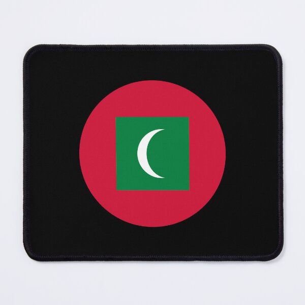 Item preview, Maldives Circle Flag MV designed and sold by shitpostee.