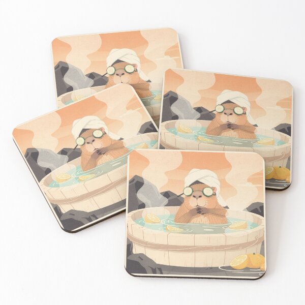 Item preview, Capybara Spa Director designed and sold by PictorialWhimsy.