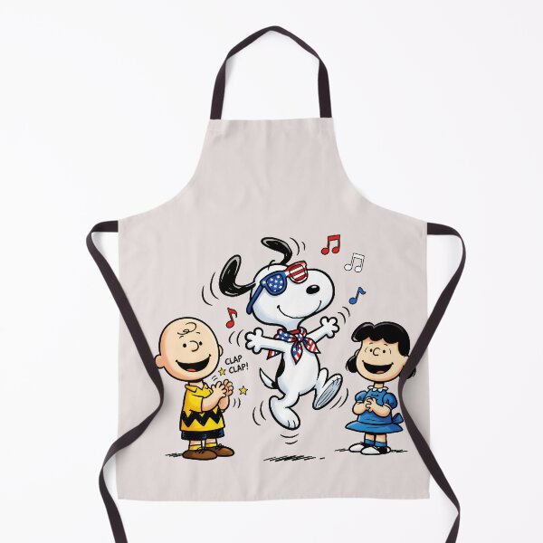 Item preview, Clap Clap Peanuts Snoopy Patriotic American Holiday Fans designed and sold by LysiTHWIP.