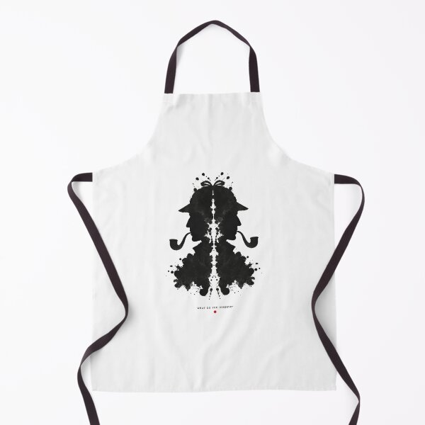 Item preview, What Do You Observe Sherlock Holmes Rorschach Inkblot Art designed and sold by Fenay Designs.