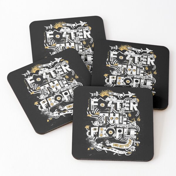 Item preview, Foster The People Torches Doodle Art Typography designed and sold by katiehparsns.