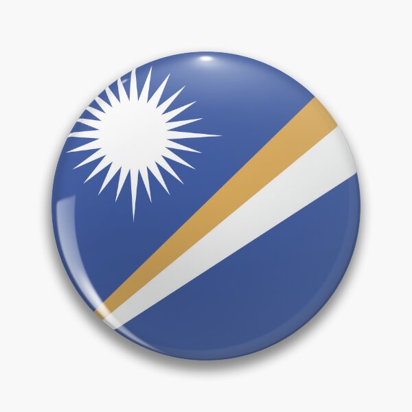 Item preview, Marshall Islands Circle Flag MH designed and sold by shitpostee.