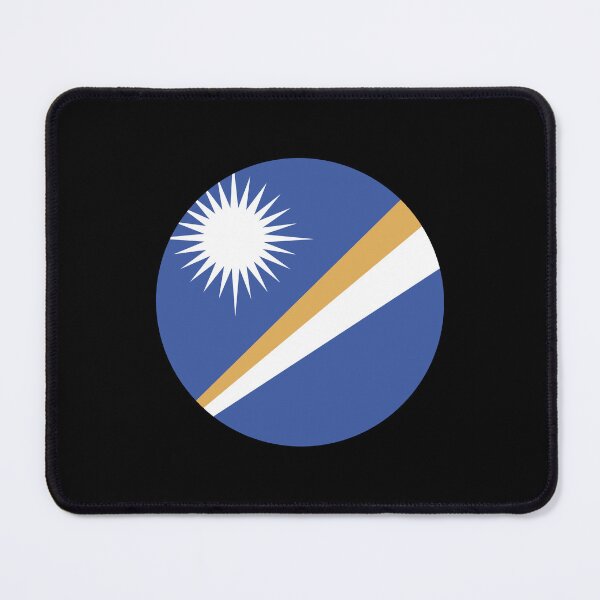 Item preview, Marshall Islands Circle Flag MH designed and sold by shitpostee.