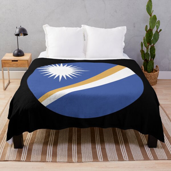 Item preview, Marshall Islands Circle Flag MH designed and sold by shitpostee.