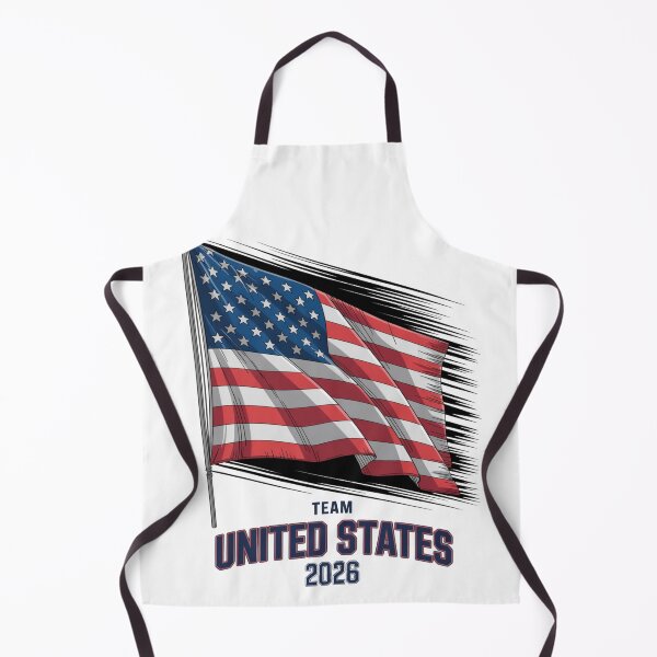 Item preview, Team United States USA 2026 Fan Flag T-Shirt V6 designed and sold by DBWStudios.
