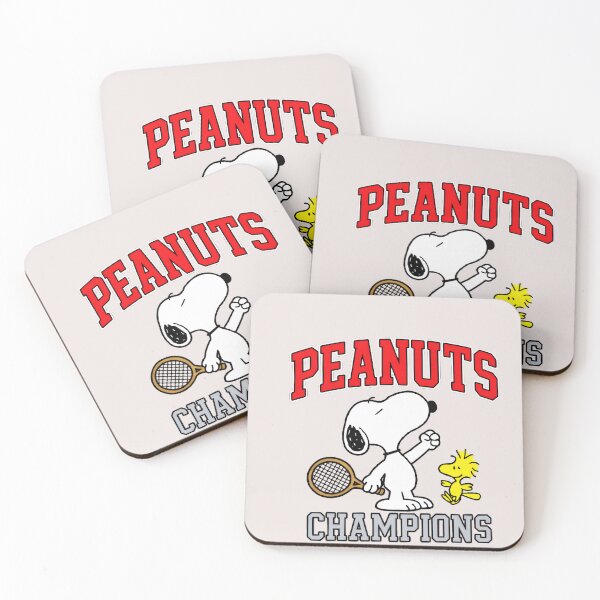 Item preview, Peanuts Champions Tennis Snoopy Woodstock Fan designed and sold by LysiTHWIP.
