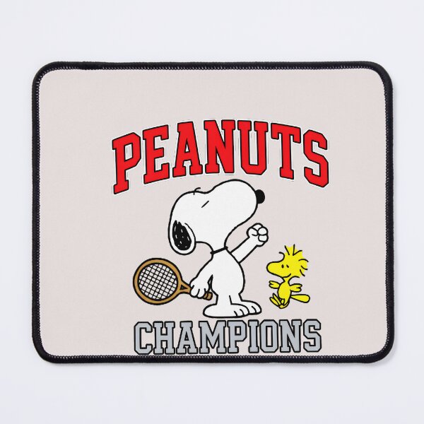 Item preview, Peanuts Champions Tennis Snoopy Woodstock Fan designed and sold by LysiTHWIP.