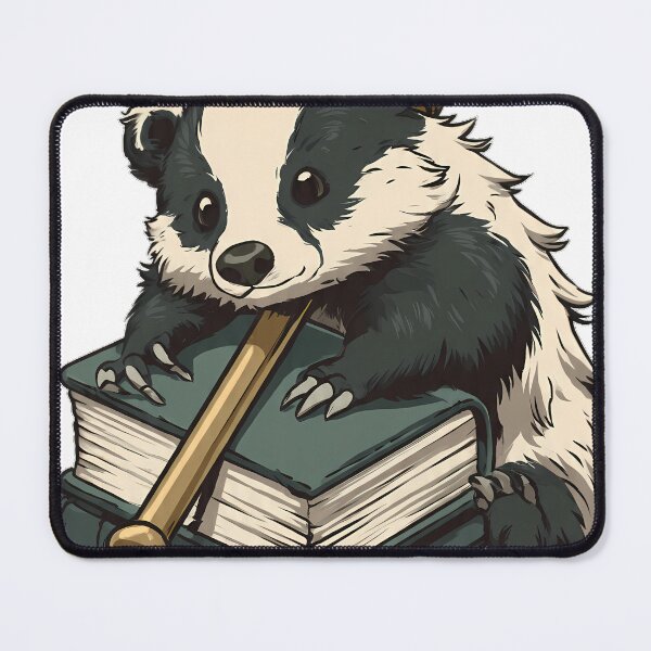 Item preview, Gothic Badger Archivist designed and sold by IllumeInk.