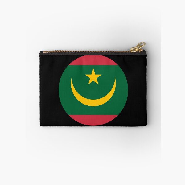 Item preview, Mauritania Circle Flag MR designed and sold by shitpostee.