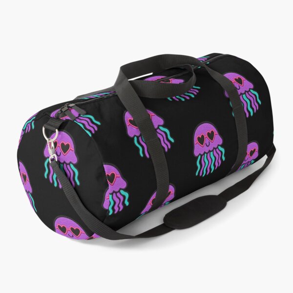 Item preview, Sweet Jellyfish Embroidery Patch | Kawaii Jellyfish with Heart Sunglasses designed and sold by ColorSplash123.