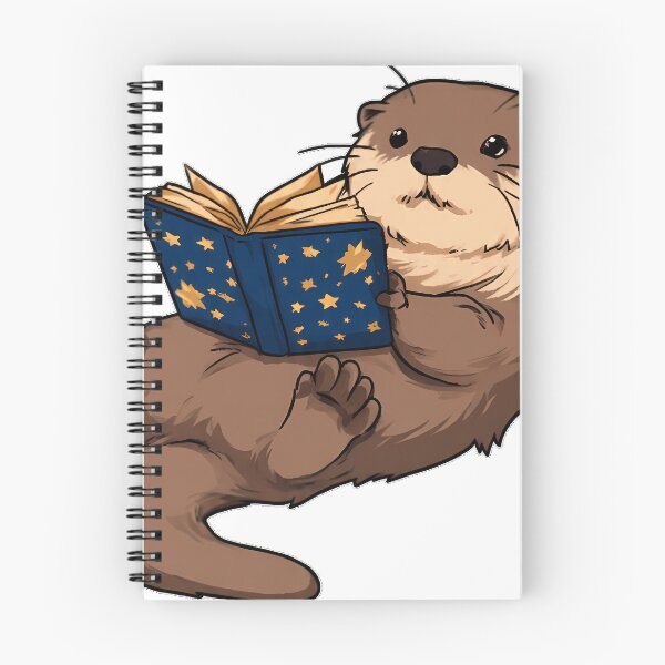 Item preview, Gothic Otter Ledger designed and sold by IllumeInk.