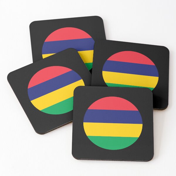 Item preview, Mauritius Circle Flag MU designed and sold by shitpostee.