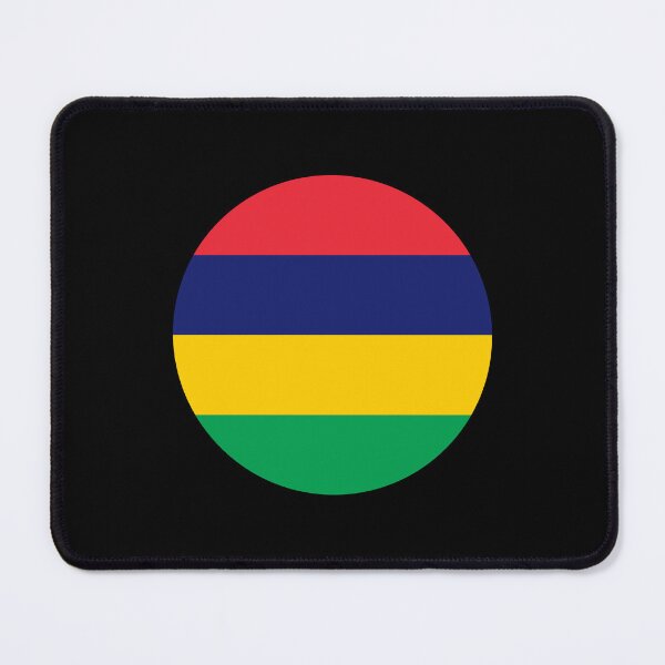 Item preview, Mauritius Circle Flag MU designed and sold by shitpostee.