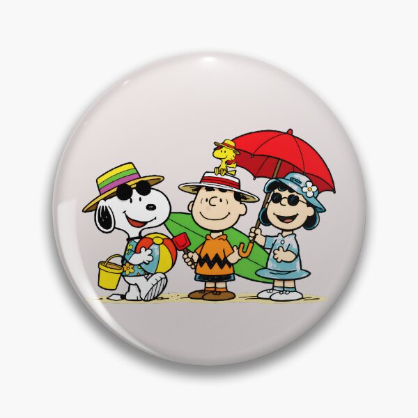 Item preview, Peanuts Snoopy Charlie Brown Summer Beach Vacation Characters designed and sold by LysiTHWIP.