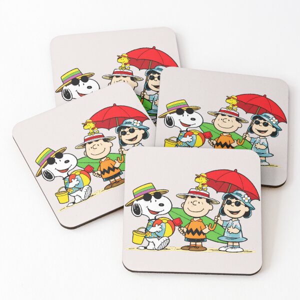Item preview, Peanuts Snoopy Charlie Brown Summer Beach Vacation Characters designed and sold by LysiTHWIP.