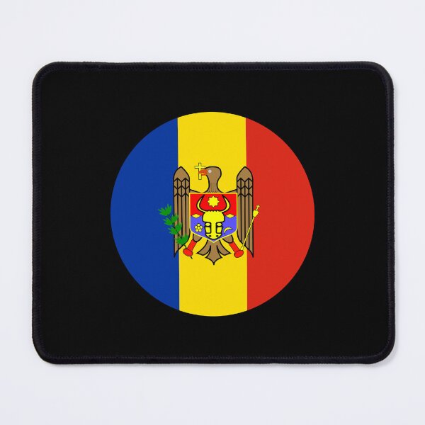 Item preview, Moldova Circle Flag MD designed and sold by shitpostee.