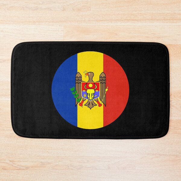 Item preview, Moldova Circle Flag MD designed and sold by shitpostee.