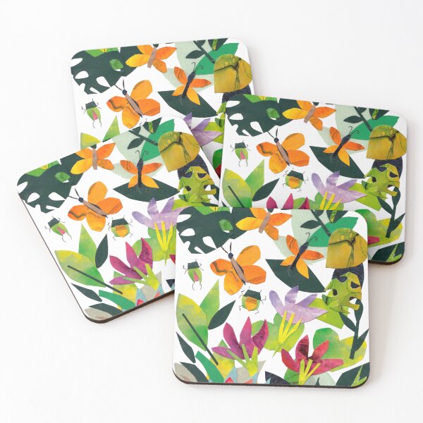 Item preview, Butterfly Garden Whimsical Collage designed and sold by MaryKunzGoldman.