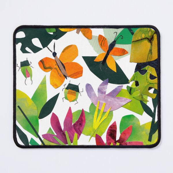 Item preview, Butterfly Garden Whimsical Collage designed and sold by MaryKunzGoldman.