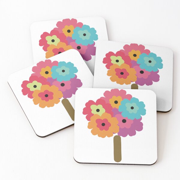Item preview, Bold Colorful Flower Tree Pattern designed and sold by Ailiida.