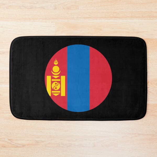 Item preview, Mongolia Circle Flag MN designed and sold by shitpostee.