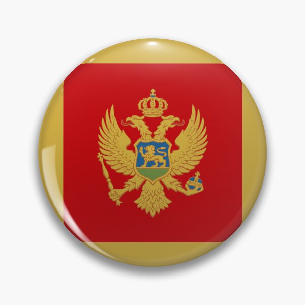 Item preview, Montenegro Circle Flag ME designed and sold by shitpostee.