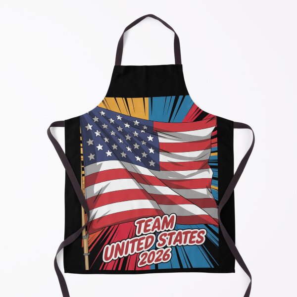 Item preview, Team United States USA 2026 Fan Flag T-Shirt V7 designed and sold by DBWStudios.