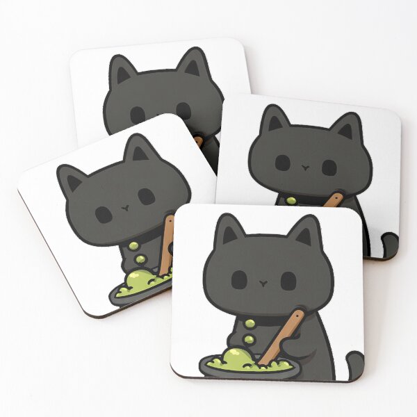 Item preview, Apothecary Cat Cauldron designed and sold by IllumeInk.