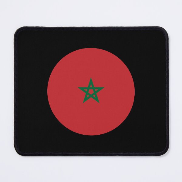 Item preview, Morocco Circle Flag MA designed and sold by shitpostee.