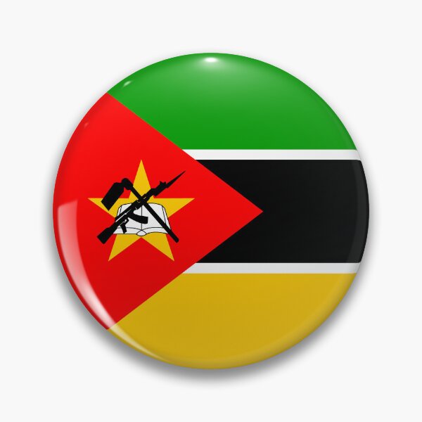 Item preview, Mozambique Circle Flag MZ designed and sold by shitpostee.