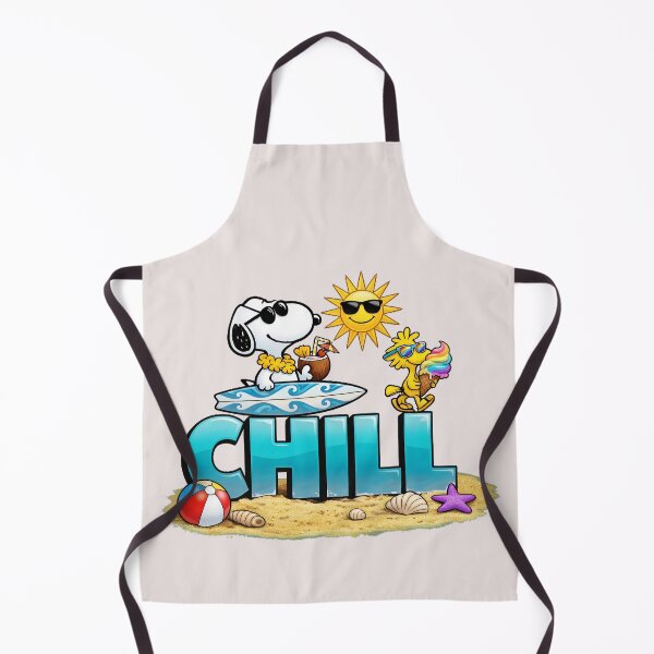 Item preview, Chill Snoopy Peanuts Summer Beach Vacation Fan designed and sold by LysiTHWIP.