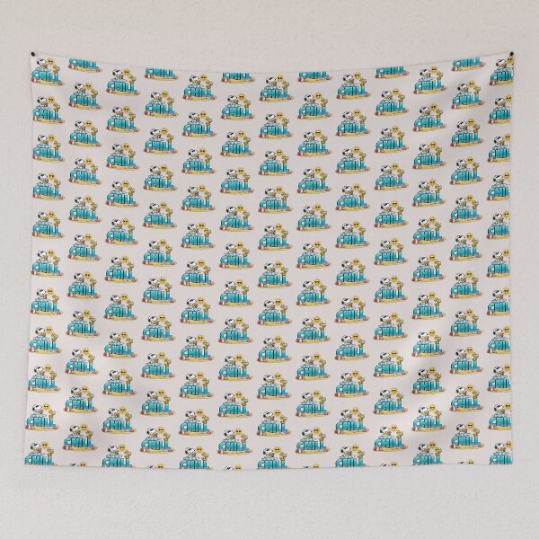 Item preview, Chill Snoopy Peanuts Summer Beach Vacation Fan designed and sold by LysiTHWIP.