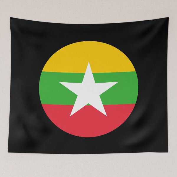 Item preview, Myanmar Circle Flag MM designed and sold by shitpostee.