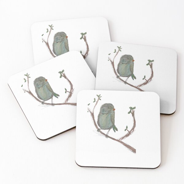 Item preview, birdy blue  designed and sold by Chaos and Cuddles,.