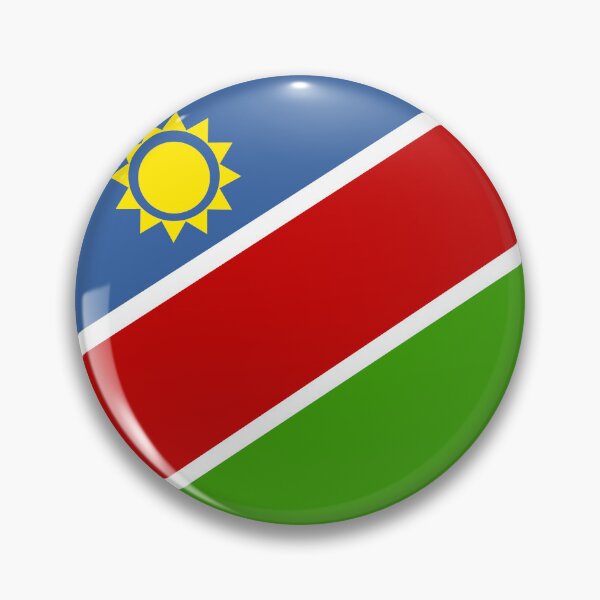 Item preview, Namibia Circle Flag NA designed and sold by shitpostee.