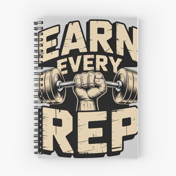 Item preview, Earn Every Rep - Gym Motivation Shirt designed and sold by Hadamah.