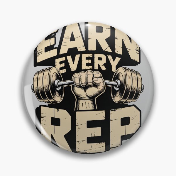 Item preview, Earn Every Rep - Gym Motivation Shirt designed and sold by Hadamah.