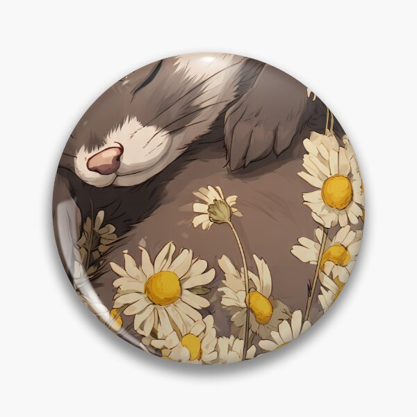 Item preview, Apothecary Chamomile Ferret designed and sold by IllumeInk.