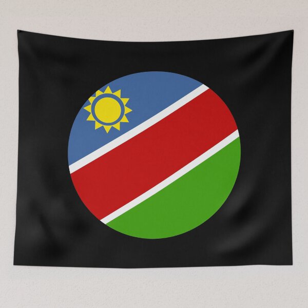 Item preview, Namibia Circle Flag NA designed and sold by shitpostee.